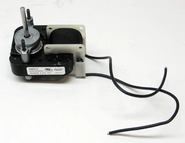 Alt view image 5 of 9 - Supco SM672 Utility Motor, Single Speed, 240 Volt, 50/60 Hz