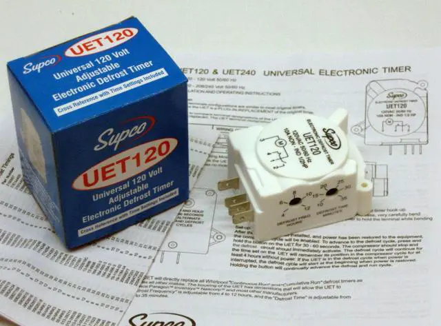 Alt view image 5 of 11 - Supco UET120 Defrost Timer