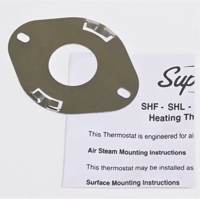 Alt view image 7 of 8 - Supco SHM180 Heating Limit Thermostat Thermodisc Open at 180 Manual Close Reset