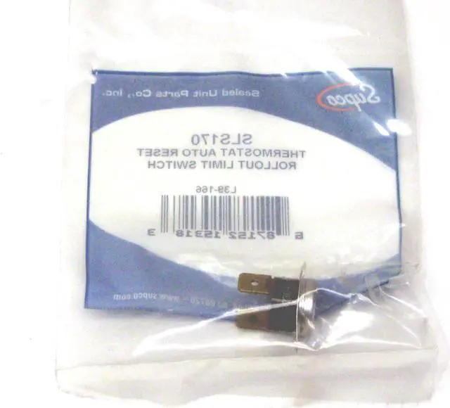Alt view image 4 of 4 - Furnace Thermostat with Auto Reset, 1/4" Terminal, SLS170