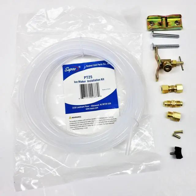 Alt view image 2 of 6 - SUPCO PT25 Icemaker Kit with Valve
