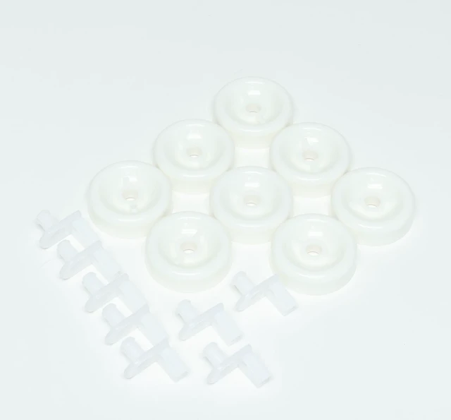 Main image of Supco DW21038 for GE WD35X21038 Dishwasher Lower Rack Roller Kit