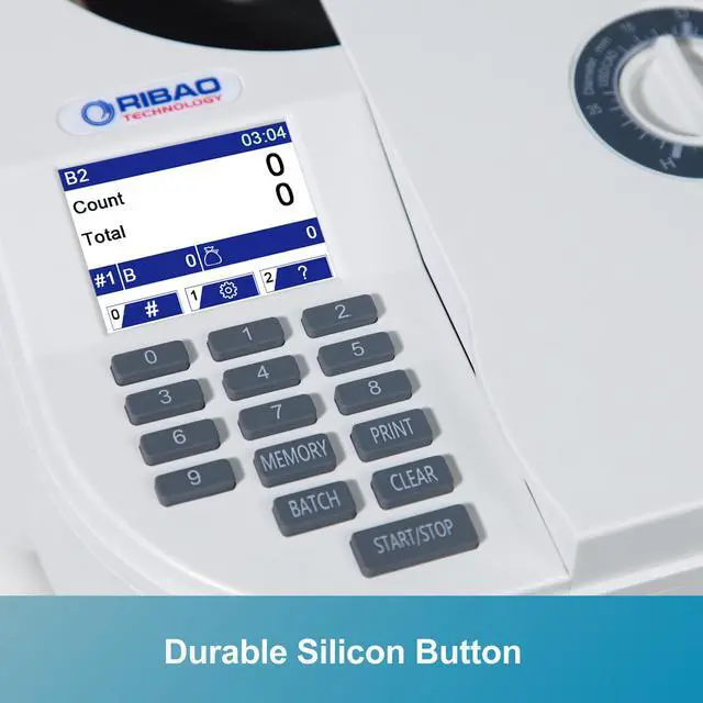 Alt view image 6 of 7 - Ribao HCS-25 Portable Automatic Super Quality high Speed Heavy Duty Coin Counter and sorter Color Screen Two Years Warranty