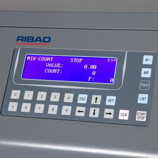 Alt view image 7 of 11 - Ribao CS-610S+ Pro 7-Pocket Professional Coin Counter, Heavy Duty Bank Grade Coin Sorter with Alloy Sensor Counterfeit Detection, Two-Year After Service