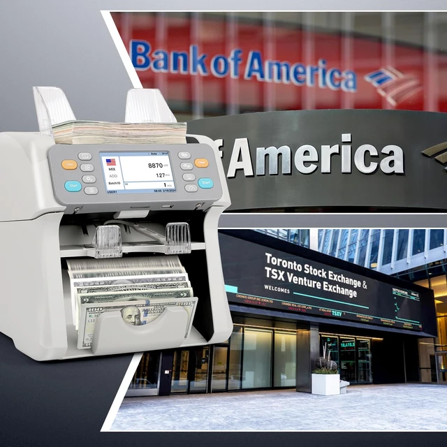 Alt view image 6 of 7 - RIBAO MC-165 Two-Pocket Mixed Denomination Money Counter Machine, Value Counting, White Bill Counter Multi Currency, CIS/UV/MG/IR Counterfeit Detection for Business
