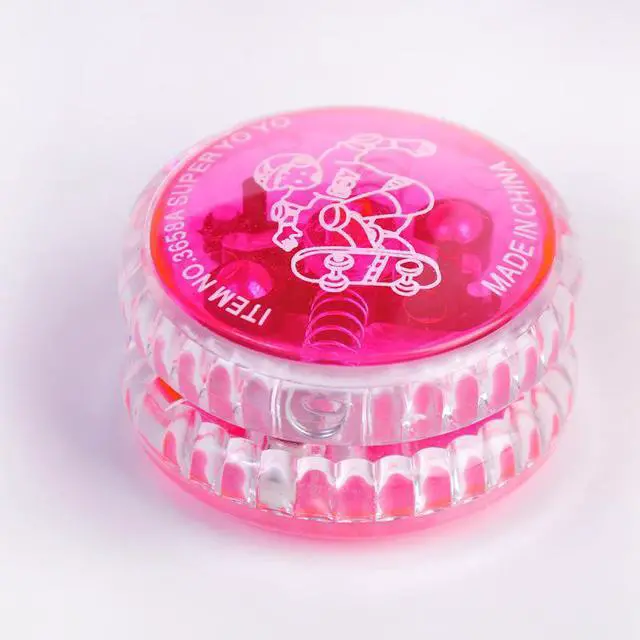 Main image of Hot selling new strange Yo Yo Yo luminous toys yoyo ball toys Pink