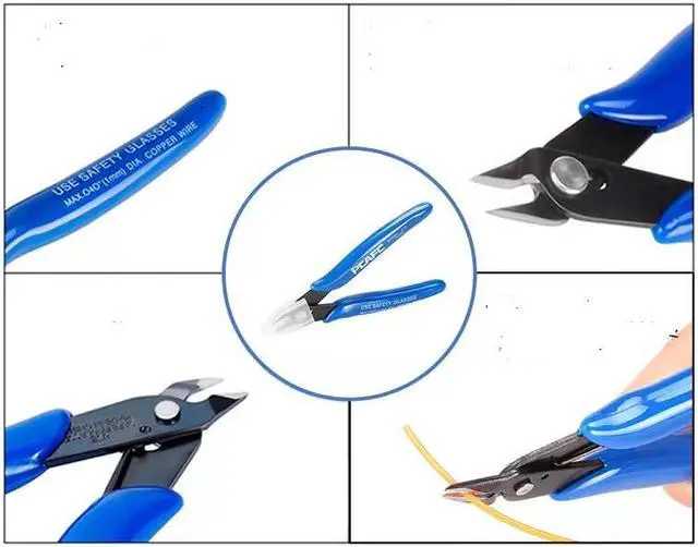 Alt view image 2 of 7 - SCPBOWL 3D Printing Tools Kit, Including 1 pc 5" Spring-loaded Flush Plier,2 ESD Stright/curved Tweezers,1 Carving Knife with 5pcs Knife Head, 2 Sanding Sticks,1 File,1 Clean Cloth,1 pc
Storage Box