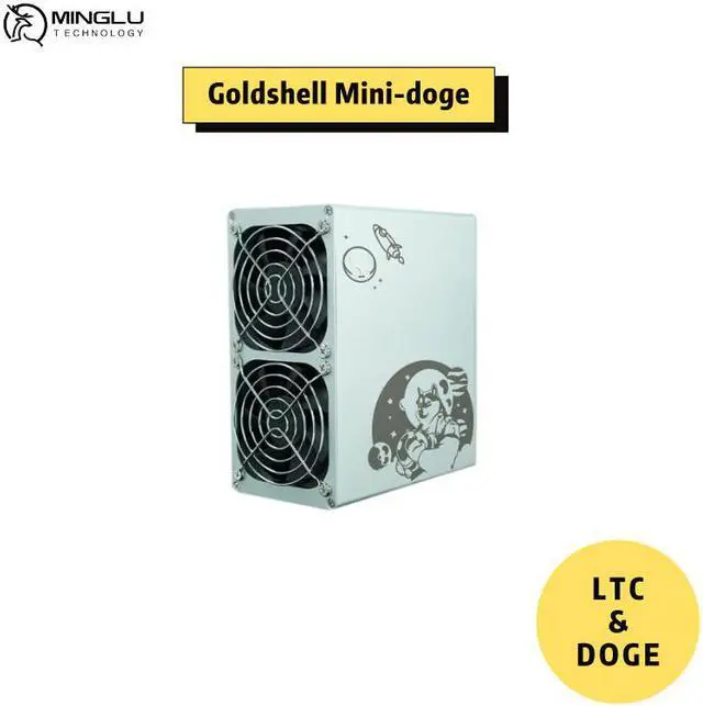 Alt view image 2 of 6 - Goldshell Minidoge 185M Dogecoin Miner Goldshell 235W Asic Mining Machine Mini-doge Miner Optional with power supply and without power supply MINIDOGE with psu