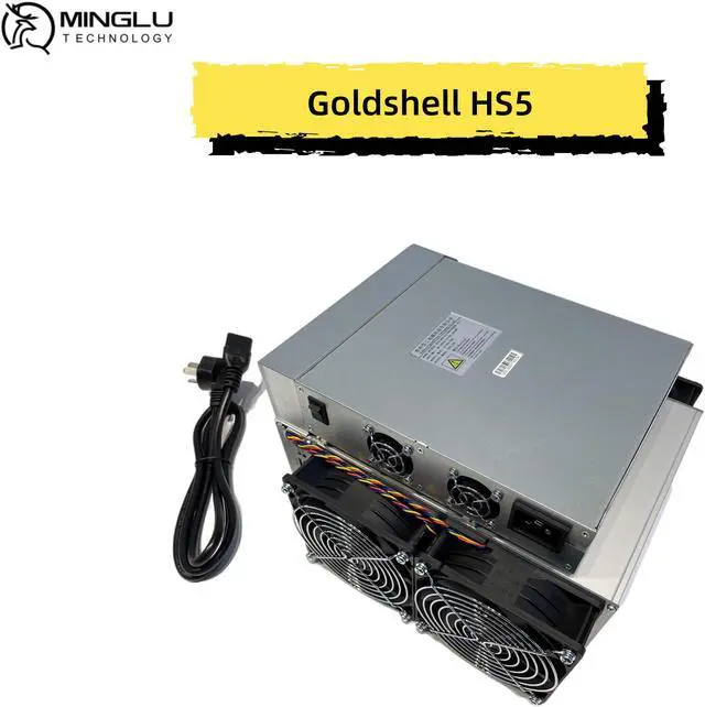 Alt view image 4 of 6 - Goldshell HS5 2700GH/s  5400GH/s HNS SC Miner Goldshell 2650W 1500W Asic Mining Machine Miner