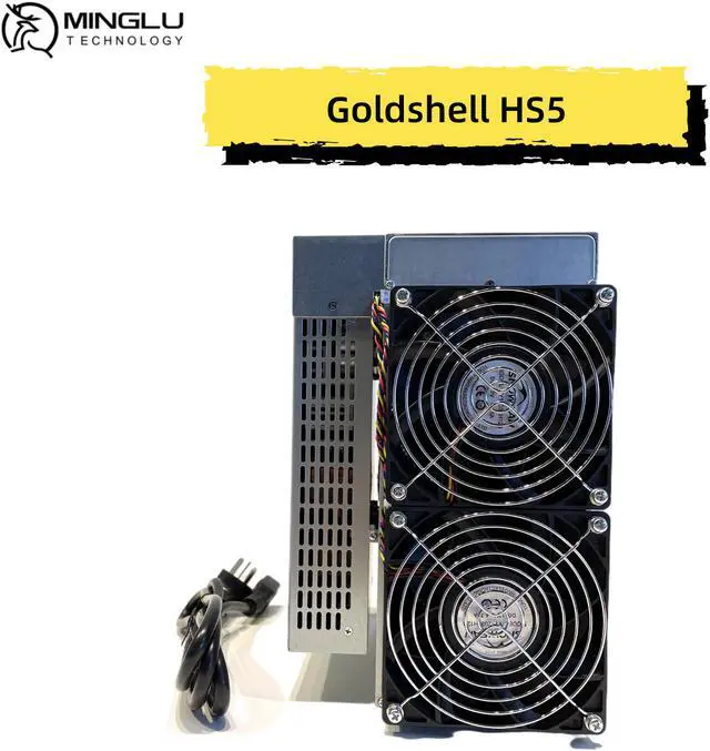 Alt view image 6 of 6 - Goldshell HS5 2700GH/s  5400GH/s HNS SC Miner Goldshell 2650W 1500W Asic Mining Machine Miner