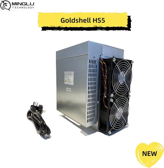 Alt view image 2 of 6 - Goldshell HS5 2700GH/s  5400GH/s HNS SC Miner Goldshell 2650W 1500W Asic Mining Machine Miner
