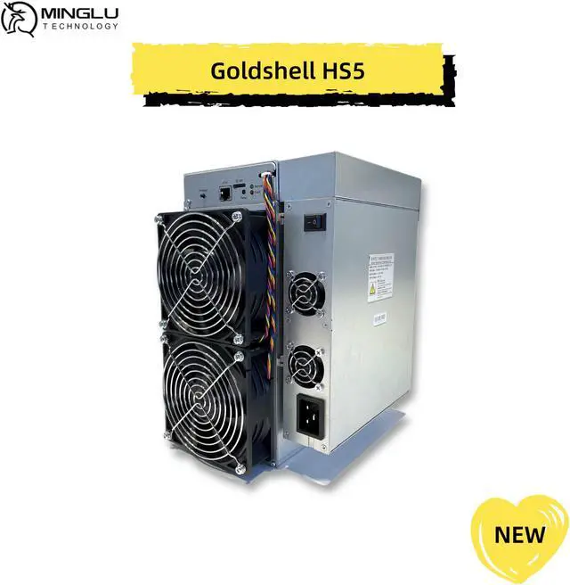 Alt view image 3 of 6 - Goldshell HS5 2700GH/s  5400GH/s HNS SC Miner Goldshell 2650W 1500W Asic Mining Machine Miner