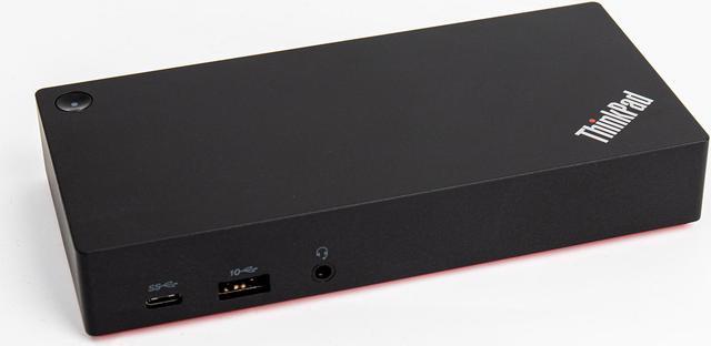 Alt view image 8 of 11 - Lenovo ThinkPad USB Type-C Dock Gen 2, Black