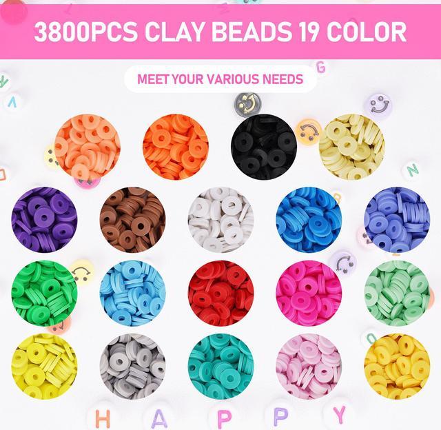 Poly Clay Bead Charm Badge Reel Charm Interchangeable Bead -  in 2023