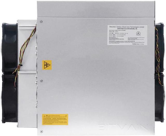 Alt view image 7 of 7 - New Bitmain Antminer T19 84TH/s BTC miner 3150W 37.5 J/TH (with Power supply) GPU RJ45 Ethernet 10/100M ASIC Mining machine better than ANTMINER L3+ S9 S9i