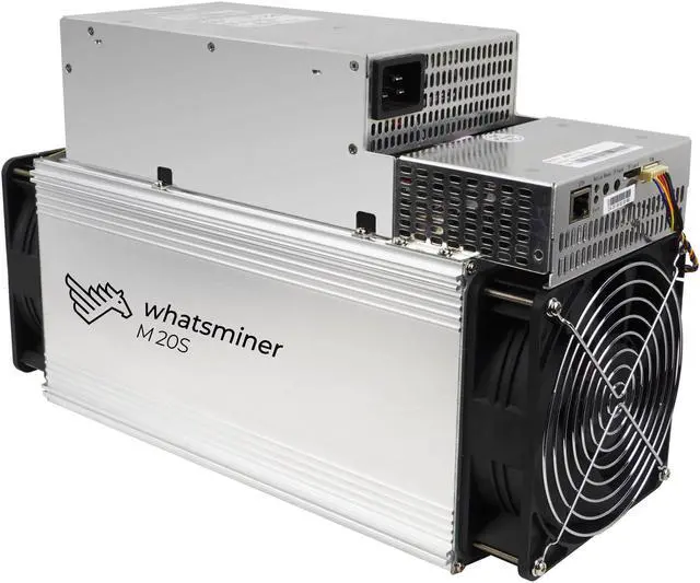 Main image of ASIC MINER BTC BCH Miner M20S 65T WhatsMiner M20S 65T Bitcoin Miner With PSU Better Than Antminer S9 S1 T9+ S15 S17 T17 S17e