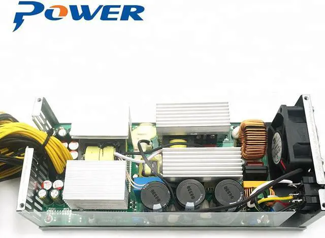 Alt view image 5 of 6 - Power Supply 2000W Antminer ASIC Bitcion Miner Power Supply 2000W 2U Single-channel wind cool sound power supply desktop computer chassis server voltage stabilizer