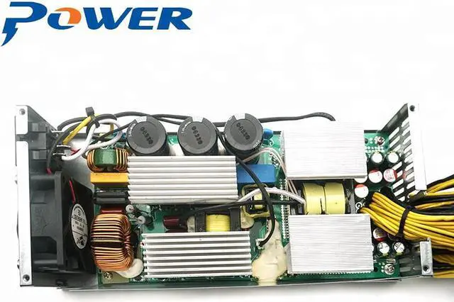 Alt view image 6 of 6 - Power Supply 2000W Antminer ASIC Bitcion Miner Power Supply 2000W 2U Single-channel wind cool sound power supply desktop computer chassis server voltage stabilizer