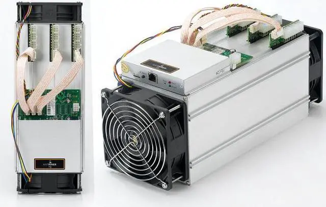 Alt view image 6 of 7 - Bitmain AntMiner S9 13.5th SHA256 Algorithm 16nm ASIC mining machine Bitcoin BCH Miner with PSU Power Supply 1323w Power Consumption Better Than WhatsMiner M3 M10