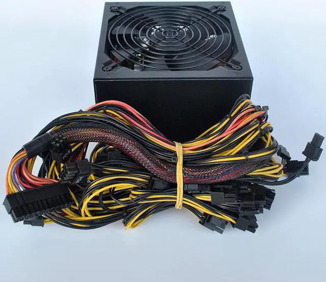 Alt view image 3 of 7 - Excellent PC Power Supply For 8-card Chassis 1800W 2000W Server Power Supply