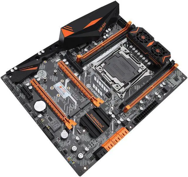 Alt view image 2 of 7 - HUANANZHI X99 AD4 V2.0 X99 Motherboard with Intel XEON E5 LGA 2011-3 All Series DDR4 RECC128GB M.2 PCI-E NVME NGFF ATX Server Mainboard