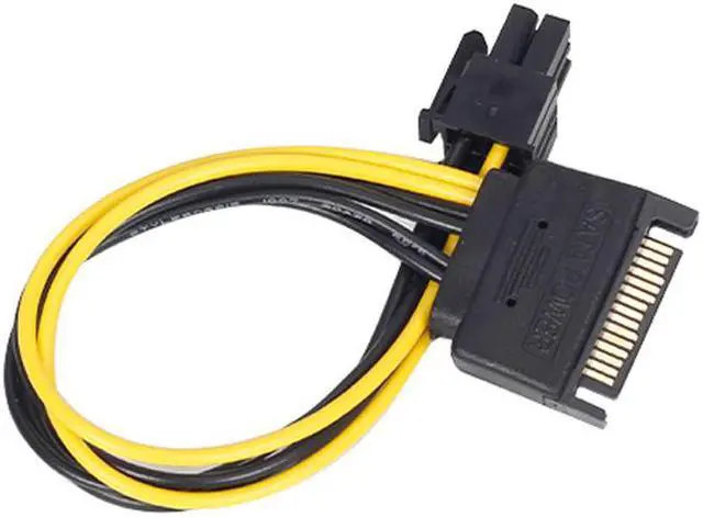 Alt view image 5 of 6 - 6pcs New VER009S USB 3.0 PCI-E Riser VER 009S Express 1X 4x 8x 16x Extender Riser Adapter Card SATA 15pin to 6 pin Power Cable