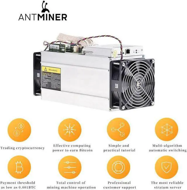 Alt view image 5 of 7 - Antminer S9i 14Th/s Asic Miner 1320W SHA256 BTC Miner Bitcoin Mining Machine With Power Supply antiminer asic mining Better than Antminer S9 S9K E9