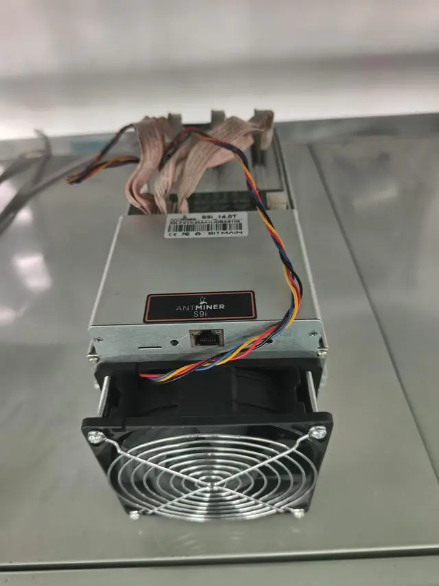Alt view image 6 of 7 - Antminer S9i 14Th/s Asic Miner 1320W SHA256 BTC Miner Bitcoin Mining Machine With Power Supply antiminer asic mining Better than Antminer S9 S9K E9