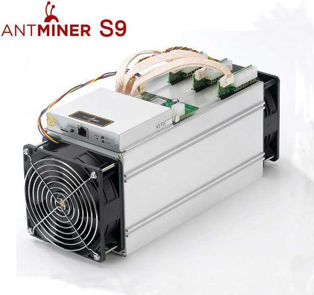 Alt view image 6 of 6 - AntMiner S9 13.5T Mining Machine With Bitmain Official Power Supply Bitcoin Miner Asic BTC BCH Miner Better Than Antminer S9 13.5t 14t S9k S11