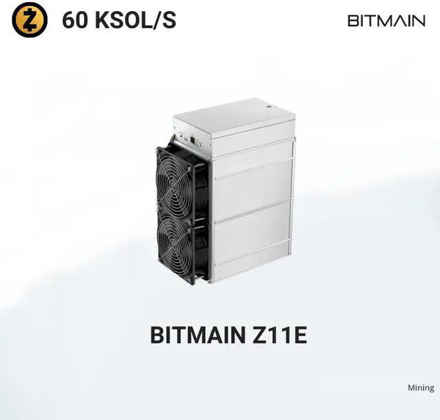 Main image of Bitmain Antminer Z11E ZCash 60 KSOL/S asic miner Equihash algorithm ZEC mining machine with power consumption of 1418W