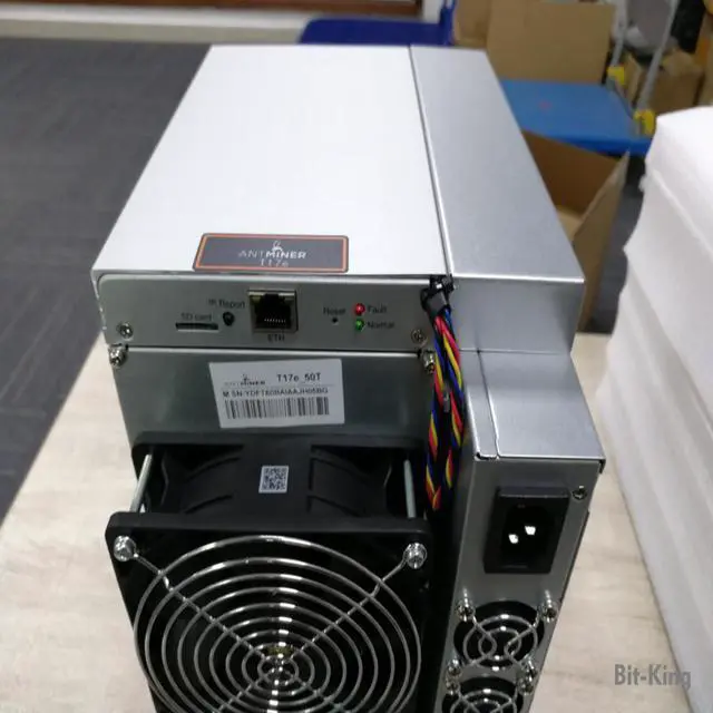 Alt view image 3 of 7 - New Antminer Profitable T17e 50TH/S 2750W Bitcoin Miner Antminer Machine BTC BCH Mining equipment With power supply Improved Heatsink Version