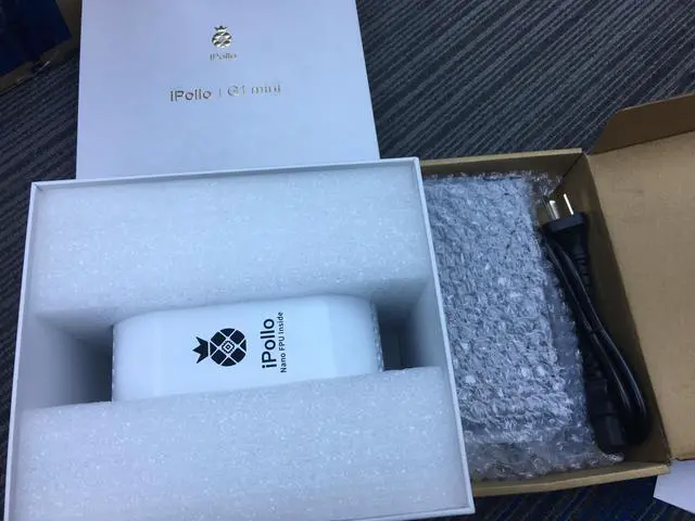 Alt view image 7 of 7 - Grin Miner iPollo G1 Mini 1.2GH/s(with PSU) Home Mining Machine Cuckatoo32/31 Algorithm 100w Low noise Small&simple Home Riching with MWC 4.2G Hashrate