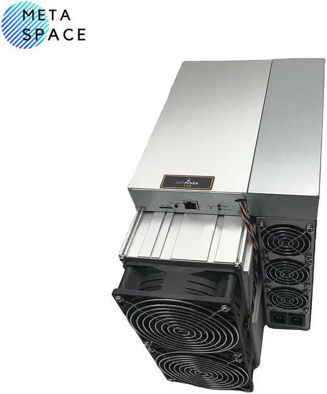 Alt view image 4 of 6 - Bitmain Antminer T19 88Th Mining Machine BTC Sha256 Bitcoin BTC Miner 3150W With Power Supply