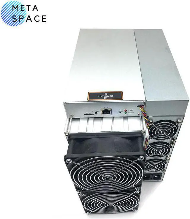 Alt view image 6 of 6 - Bitmain Antminer T19 88Th Mining Machine BTC Sha256 Bitcoin BTC Miner 3150W With Power Supply