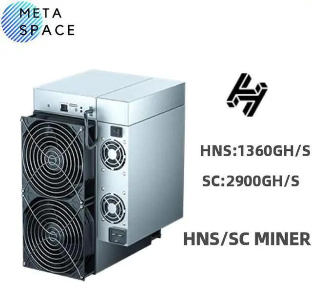 Main image of New Release Goldshell HS LITE Miner HNS/SC HNS: 1360GH(±5%) SC : 2900GH/S(±5%) Miner 1200W Better than HS Box / HS5 HNS Miner SC Miner