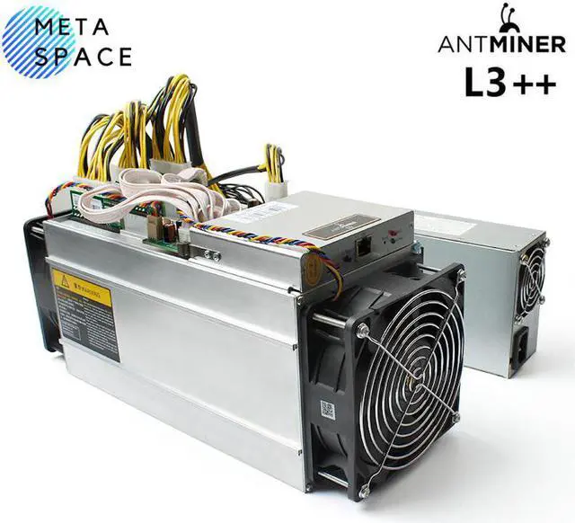 Alt view image 2 of 7 - BITMAIN ANTMINER L3++( With power supply )Scrypt Litecoin Miner 580MH/s LTC Come with Doge Coin Mining Machine ASIC Blockchain Miners Better Than ANTMINER L3 L3+ S9 S9i