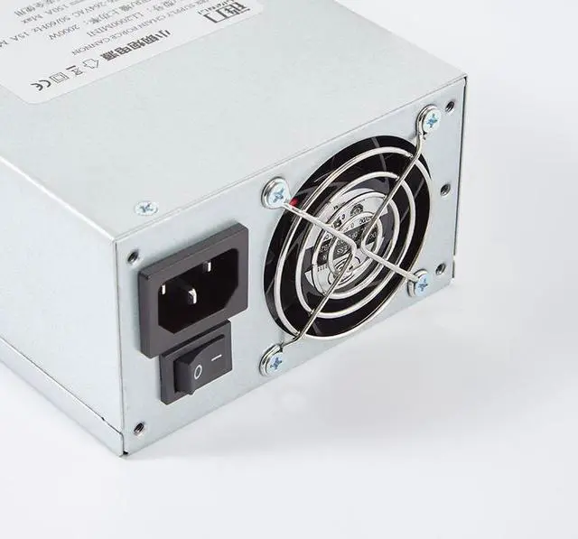 Alt view image 2 of 5 - Power Supply 2U 2000W Miner PSU Long Cable line Bitcion Power Supply 2000W Computing power 12V For ASIC Miner GPU Single-channel wind cooling Mute power supply desktop computer chassis server PSU