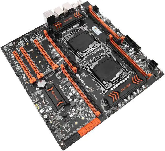 Alt view image 5 of 7 - HUANANZHI X99 F8D X99 Motherboard Intel Dual with Intel XEON E5 2680 V4*2 with 8*16GB DDR4 RECC memory combo kit NVME USB 3.0