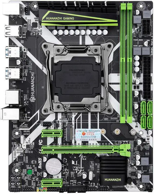 Alt view image 3 of 7 - HUANANZHI X99 8M D4 X99 Motherboard Intel XEON E5 X99 LGA2011-3 All Series DDR4 RECC NON-ECC memory NVME USB3.0 ATX