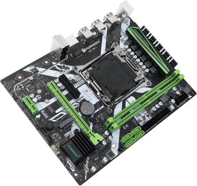 Alt view image 6 of 7 - HUANANZHI X99 8M F X99 Motherboard Intel XEON E5 X99 LGA2011-3 All Series DDR4 RECC NON-ECC memory NVME USB3.0 SATA