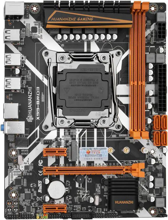 Alt view image 2 of 5 - HUANANZHI X99 8MD3 X99 Motherboard Intel XEON E5 X99 LGA2011-3 All Series DDR3 RECC NON-ECC memory NVME USB3.0 ATX