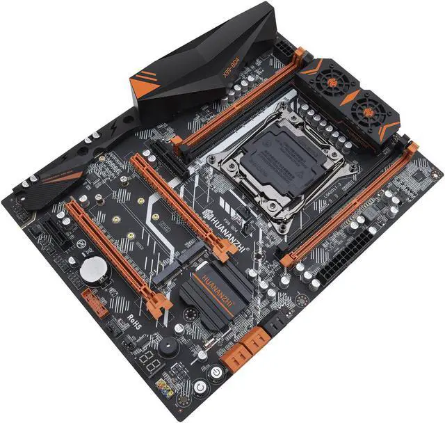 Alt view image 4 of 5 - HUANANZHI X99 BD4 X99 Motherboard Intel LGA 2011-3 All Series DDR4 RECC128GB M.2 NVME NGFF ATX Server Mainboard