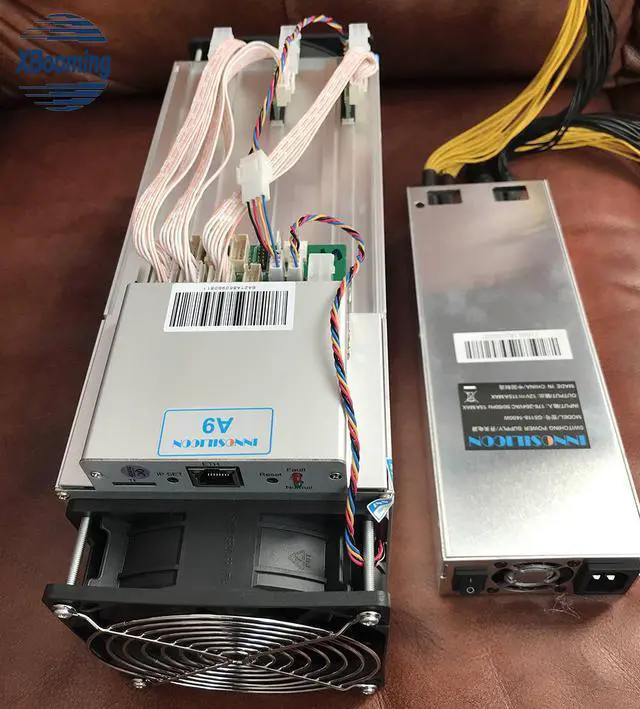 Alt view image 2 of 6 - 2PCS Innosilicon A9 High quality ZEC mining machine A9 TWO SETS Zmaster 50Ksol/s ASIC Miner 620W Home mining Equihash algorithm Zcach Crypto Miner ALL COME WITH power supply Than antminer Z15 Z11 Z9