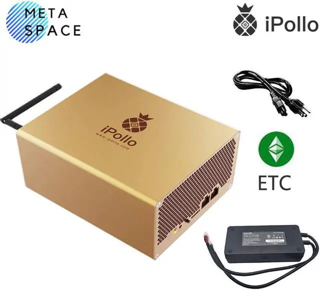Main image of iPollo V1 Mini ETC Miner 320MH/s±10% Hashrate 240W Low Consumption  Miner ETC Machine With PSU Ipollo V1 ETC Asic Miner Good for Home Mining