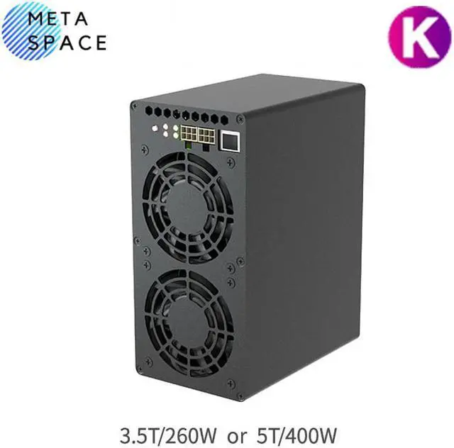 Alt view image 3 of 6 - New Release Gold-shell KD Box II  KD Box 2 KDA Miner 5T/400W or 3.5T/260W Mining Kadena Algorithm kd box 2 ASIC Miner Good For Home Mining Low Noise Better Than KD Box Pro