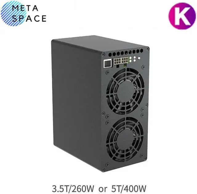 Alt view image 4 of 6 - New Release Gold-shell KD Box II  KD Box 2 KDA Miner 5T/400W or 3.5T/260W Mining Kadena Algorithm kd box 2 ASIC Miner Good For Home Mining Low Noise Better Than KD Box Pro