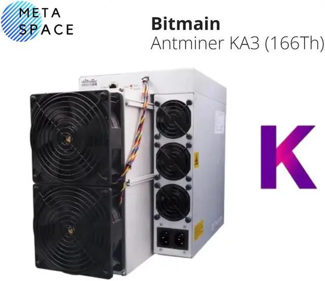 Main image of New Bitmian Antminer KA3 166Th/s 3154W With Blake2S Algorithm (KADENA) Most Efficient Miner KDA Mining Machine KDA Miner 166T  KDA Miner Machine Better Than Gold Shell KD MAX KD Lite