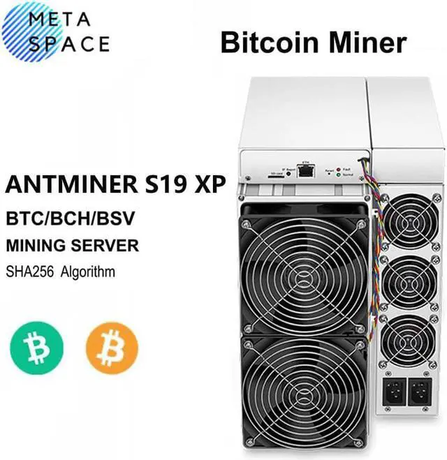 Main image of New Bitmain Antminer S19 XP 141Th/s 3032W ASIC Bitcoin Miner Most Powerful BTC Miner Machine S19XP 141T Bitcoin Mining rig Better Than Antminer S19 S19pro S19J pro