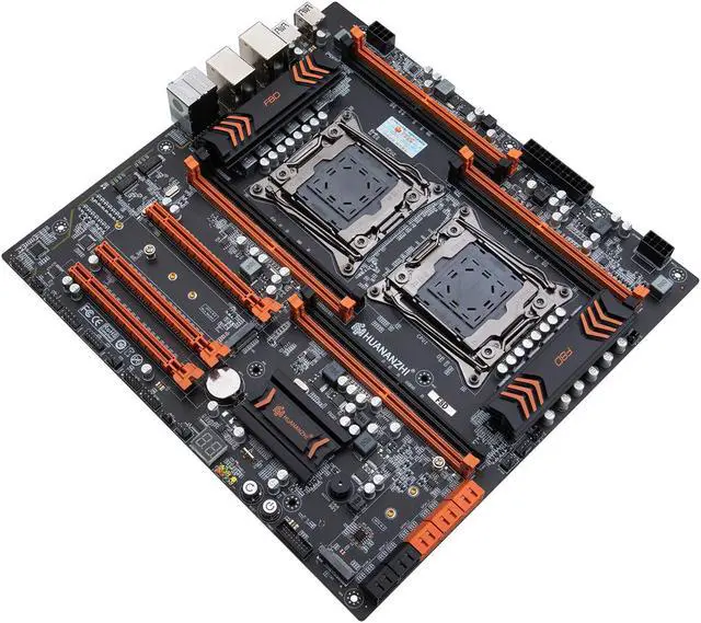 Alt view image 5 of 6 - HUANANZHI X99 F8D LGA 2011-3 XEON X99 Motherboard with Intel E5 2680 V3*2 with 4*32GB DDR4 RECC Memory combo kit NVME