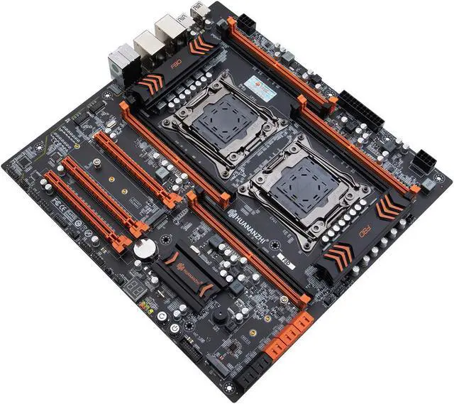 Alt view image 6 of 6 - HUANANZHI X99 F8D LGA 2011-3 XEON X99 Motherboard with Intel E5 2673 V3*2 with 4*16GB DDR4 RECC memory combo kit NVME USB